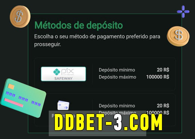 O cassino ddbet bet oferece uma grande variedade de métodos de pagamento